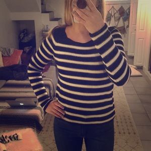 Old Navy Striped Knit Sweater